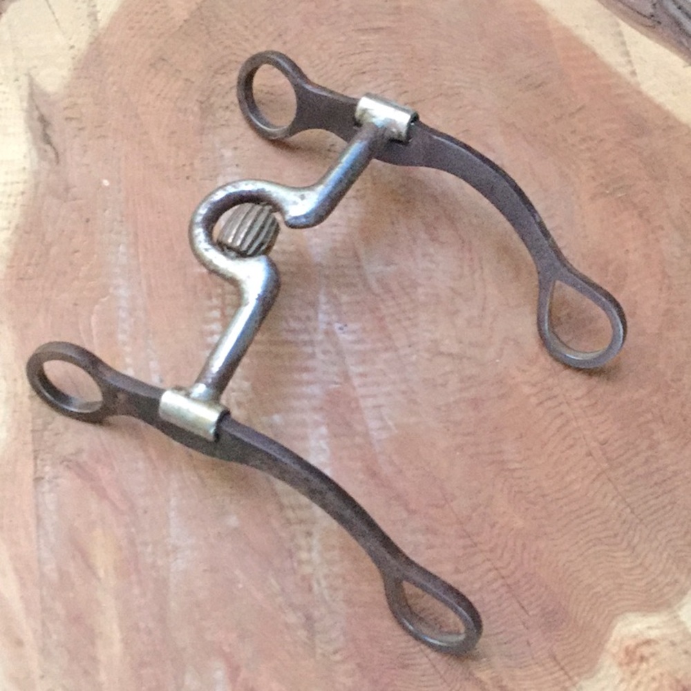 Horse riding bit roller cow horse trail equestrian cowgirl cowboy rodeo parades